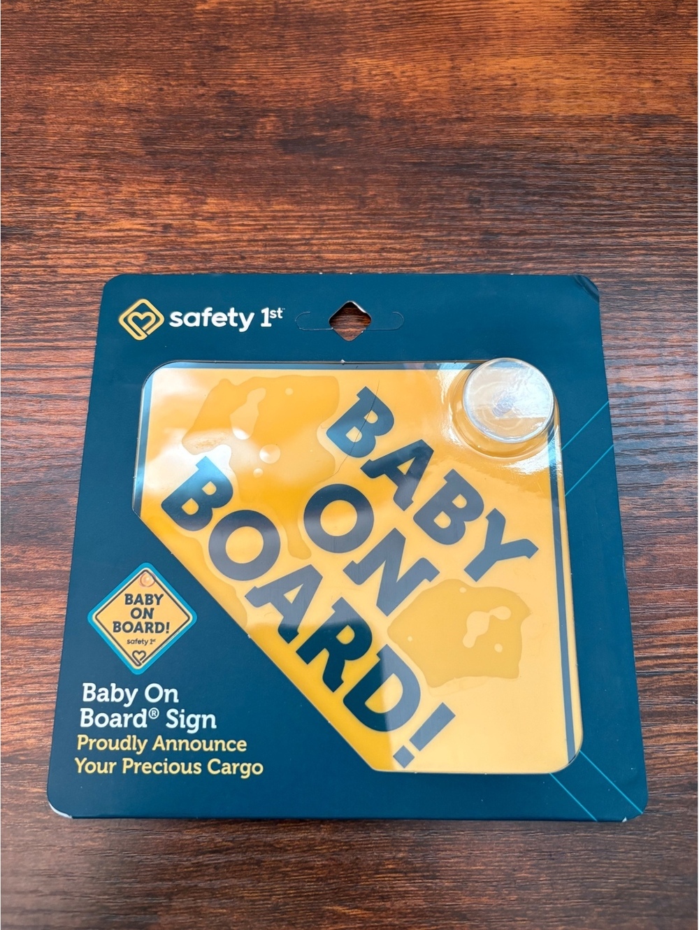 Safety 1st Baby On Board Car Window Sign – New in Package